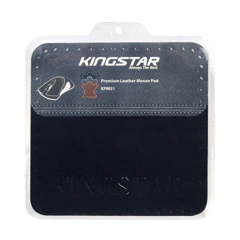 ماوس پد چرمی KingStar مدل KPM51 مشکی