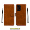 کیف گوشی Galaxy A72 سامسونگ مگنتی طرح چرم کتابی بنددار عسلی کد 625
