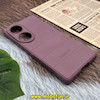 قاب گوشی Honor 70 آنر سیلیکونی پافر PC زیر بسته بنفش کد 47