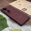 قاب گوشی Honor 70 آنر سیلیکونی پافر PC زیر بسته زرشکی کد 52