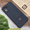 قاب گوشی Redmi A1 - Redmi A2 شیائومی سیلیکونی پافر PC زیر بسته محافظ لنزدار سرمه ای کد 37