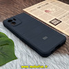 قاب گوشی Redmi A1 - Redmi A2 شیائومی سیلیکونی پافر PC زیر بسته محافظ لنزدار سرمه ای کد 37