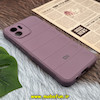 قاب گوشی Redmi A1 - Redmi A2 شیائومی سیلیکونی پافر PC زیر بسته محافظ لنزدار بنفش کد 39