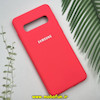 قاب گوشی Galaxy S10 سامسونگ سیلیکونی های کپی زیربسته صورتی فانتزی کد 101