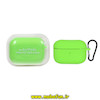 کاور ایرپاد پرو سیلیکونی اورجینال پاک کنی رنگ سبز فسفری کد 1008