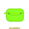 کاور ایرپاد پرو سیلیکونی اورجینال پاک کنی رنگ سبز فسفری کد 1008
