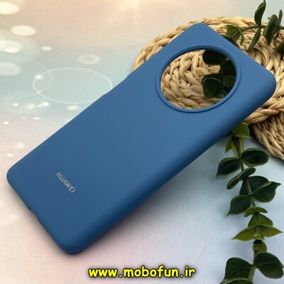 قاب گوشی Honor X9 4G - Honor X9 5G آنر سیلیکونی اورجینال سورا SORA پاک کنی درجه یک زیربسته آبی تیره کد 76