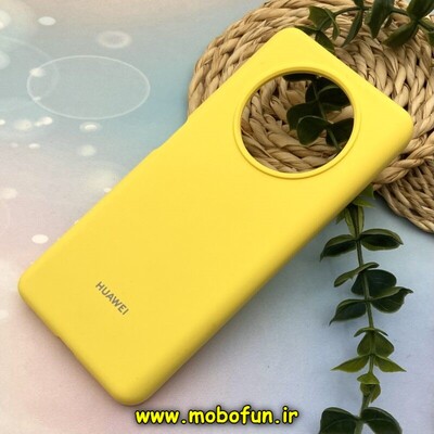 قاب گوشی Honor X9 4G - Honor X9 5G آنر سیلیکونی اورجینال سورا SORA پاک کنی درجه یک زیربسته زرد کد 79