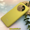 قاب گوشی Honor X9 4G - Honor X9 5G آنر سیلیکونی اورجینال سورا SORA پاک کنی درجه یک زیربسته زرد فسفری کد 80