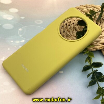 قاب گوشی Honor X9 4G - Honor X9 5G آنر سیلیکونی اورجینال سورا SORA پاک کنی درجه یک زیربسته زرد فسفری کد 80