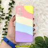قاب گوشی Poco M4 Pro 5G شیائومی سیلیکونی اورجینال آبرنگی رنگین کمانی پاک کنی درجه یک زیربسته محافظ لنز دار کد 129