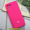 قاب گوشی Redmi A1 - Redmi A2 شیائومی سیلیکونی اورجینال پاک کنی درجه یک زیربسته محافظ لنز دار صورتی فانتزی کد 43