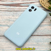 قاب گوشی Redmi A1 - Redmi A2 شیائومی سیلیکونی اورجینال پاک کنی درجه یک زیربسته محافظ لنز دار آبی روشن کد 49