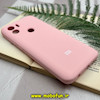 قاب گوشی Redmi A1 Plus - Redmi A2 Plus - Poco C50 شیائومی سیلیکونی اورجینال پاک کنی درجه یک زیربسته محافظ لنزدار صورتی کد 272