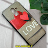 قاب گوشی Galaxy J8 سامسونگ طرح فانتزی برجسته قلب LOVE کد 72