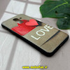 قاب گوشی Galaxy J8 سامسونگ طرح فانتزی برجسته قلب LOVE کد 72