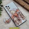 قاب گوشی Galaxy A33 5G سامسونگ فانتزی سوزنی برجسته پاپ سوکت دار محافظ لنزدار طرح دخترونه کد 721