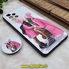 قاب گوشی Galaxy A33 5G سامسونگ فانتزی سوزنی برجسته پاپ سوکت دار محافظ لنزدار طرح مادر و دختر کد 726