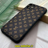 قاب گوشی iPhone 11 Pro Max آیفون اورجینال چرمی Leather Case لدر کیس لویی ویتون LV کد 742