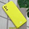 قاب گوشی Poco M3 Pro - Redmi Note 10 5G - Redmi Note 11 SE شیائومی سیلیکونی اورجینال پاک کنی درجه یک زیربسته محافظ لنز دار زرد کد 325