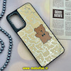 قاب گوشی Galaxy A15 سامسونگ پشت گلس آینه ای اورجینال CASETIFY محافظ لنزدار طرح خرس کیوت کد E18-170314