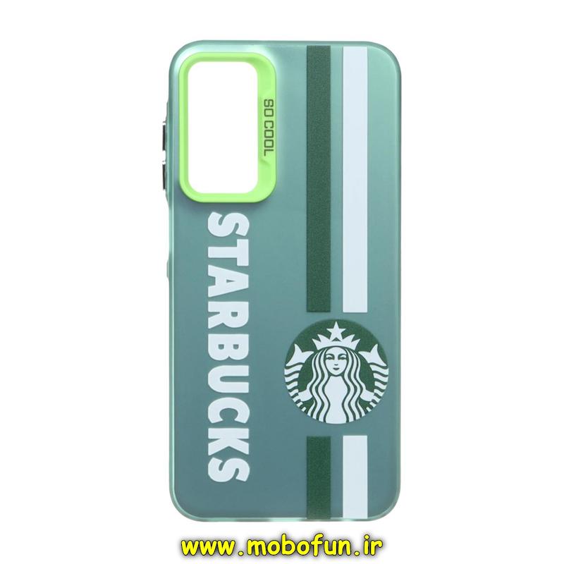 قاب گوشی Galaxy A25 سامسونگ طرح So CooL اورجینال طرح استارباکس STARBUCKS کد 118