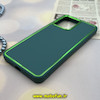 قاب گوشی Redmi 13C - Poco C65 شیائومی متال کیس سیلیکونی ژله ای LUXUARY سبز کد 212