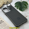 قاب گوشی Galaxy A12 - Galaxy M12 سامسونگ اورجینال متال کیس Metal اورجینال CASE PRO طرح چرمی اورجینال اوزاکی OZAKI دور سیلیکونی استندشو خاکستری کد 1610