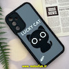 قاب گوشی Galaxy A15 سامسونگ سیلیکونی Solid برجسته محافظ لنزدار طرح گربه LUCKY CAT کد 248