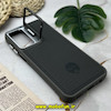 قاب گوشی Galaxy A15 سامسونگ اورجینال متال کیس Metal اورجینال CASE PRO طرح چرمی اورجینال اوزاکی OZAKI دور سیلیکونی استندشو خاکستری تیتانیوم کد 255