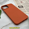 قاب گوشی iPhone 12 Pro Max آیفون طرح چرمی اورجینال FUNSHARE متال HARD رنگ نارنجی پاستیلی کد 847