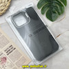 قاب گوشی iPhone 13 Pro Max آیفون اورجینال متال کیس Metal اورجینال CASE PRO طرح چرمی اورجینال اوزاکی OZAKI دور سیلیکونی استندشو مشکی کد 781