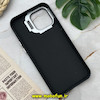 قاب گوشی iPhone 13 Pro Max آیفون اورجینال متال کیس Metal اورجینال CASE PRO طرح چرمی اورجینال اوزاکی OZAKI دور سیلیکونی استندشو مشکی کد 781