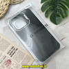 قاب گوشی iPhone 15 Pro Max آیفون اورجینال متال کیس Metal اورجینال CASE PRO طرح چرمی اورجینال اوزاکی OZAKI دور سیلیکونی استندشو مشکی کد 130
