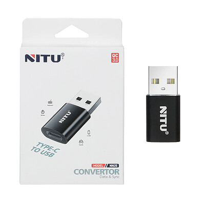 تبدیل NITU Type-C TO USB مدل NN25