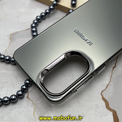 قاب گوشی Galaxy A55 سامسونگ طرح So CooL اورجینال Qseries لنز کرومی خاکستری کد 92