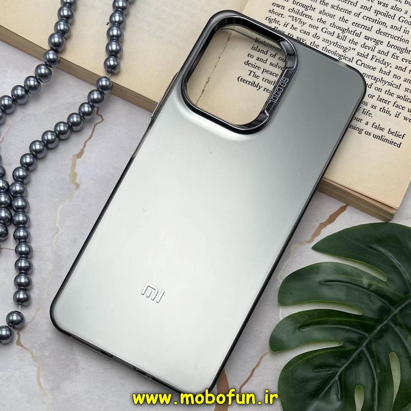 قاب گوشی Redmi 13C - Poco C65 شیائومی طرح So CooL اورجینال Qseries لنز کرومی خاکستری کد 253