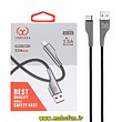 کابل شارژ پاوربانک USB به USB-C یوشیتا YOSHITA سوپرفست 3A مدل YC-016 طول 25 سانتی متر