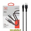 کابل شارژ USB به USB-C یوشیتا YOSHITA فست 3 آمپر مدل YC-021 طول 1 متر