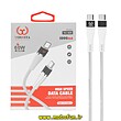 کابل شارژ USB-C به USB-C یوشیتا YOSHITA سوپرفست 60W PD مدل YC-026 طول 1 متر