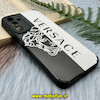 قاب گوشی Galaxy A15 سامسونگ کبریتی چرمی محافظ لنزدار کپسولی طرح ورساچه VERSACE کد 286