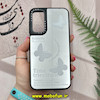 قاب گوشی Galaxy A24 سامسونگ پشت گلس آینه ای اورجینال CASETIFY محافظ لنزدار طرح پروانه کد 500