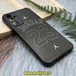 قاب گوشی Galaxy A25 سامسونگ کبریتی چرمی محافظ لنزدار کپسولی طرح جردن نایکی 23 کد 189