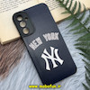 قاب گوشی Galaxy A25 سامسونگ کبریتی چرمی محافظ لنزدار کپسولی طرح نیویورک NEW YORK کد 194