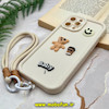 قاب گوشی iPhone 12 Pro Max آیفون سیلیکونی Solid برجسته محافظ لنزدار طرح BABY بنددار کنفی کرم کد 855