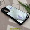 قاب گوشی Galaxy S23 FE سامسونگ پشت گلس آینه ای اورجینال CASETIFY طرح پروانه کیوت کد 274