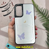 قاب گوشی Galaxy A34 سامسونگ پشت گلس آینه ای اورجینال CASETIFY طرح پروانه کیوت کد 699