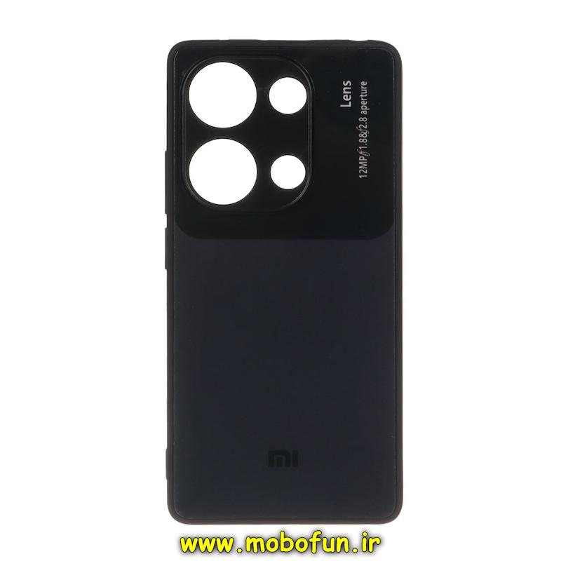 قاب گوشی Redmi Note 13 Pro 4G / Poco M6 Pro 4G شیائومی PVD مدل Camera Lens محافظ لنز دار مشکی کد 150
