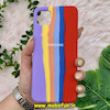 قاب گوشی Galaxy A22 5G سامسونگ سیلیکونی اورجینال آبرنگی رنگین کمانی پاک کنی درجه یک زیربسته کد 405