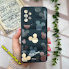 قاب گوشی Galaxy A32 5G سامسونگ سیلیکون ژله ای طرح میکی موس پافر PC زیر بسته محافظ لنز دار مشکی کد 361